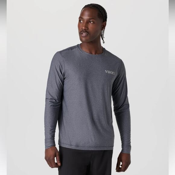 Vuori Other - Vuori Men's Uluwatu 2.0 Water Tee Dark Gray Sz S